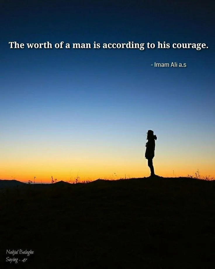 develop courage and confidence